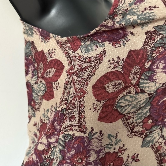 EUC Free People Intimately Free Dobby Dot Flounce Hem Slip Dress XS - Picture 5 of 13